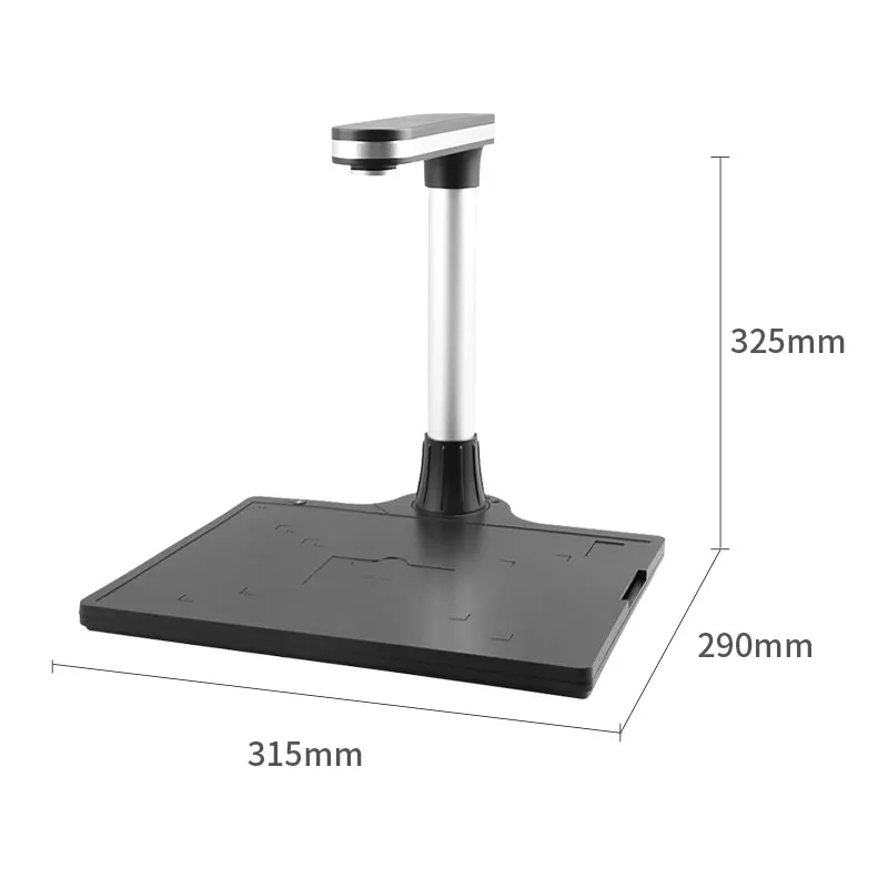 Document book Camera Q1280, 12 mega-pixel, New version, Scanner, Fast focusing speed Coverage A4 Support Windows High Definition