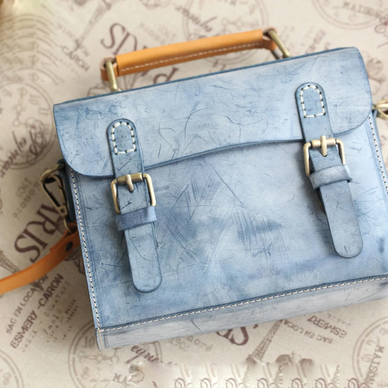 High Quality Vintage Crossbody Bags for Women, Vegan Leather Fashion Handbag Purse Shoulder Bag