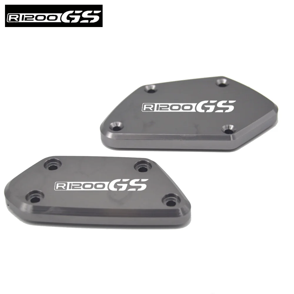 For BMW R 1200 GS 2012-2018 R1200GS Motorcycle Accessories Front Brake Clutch Fluid Reservoir Cover Caps