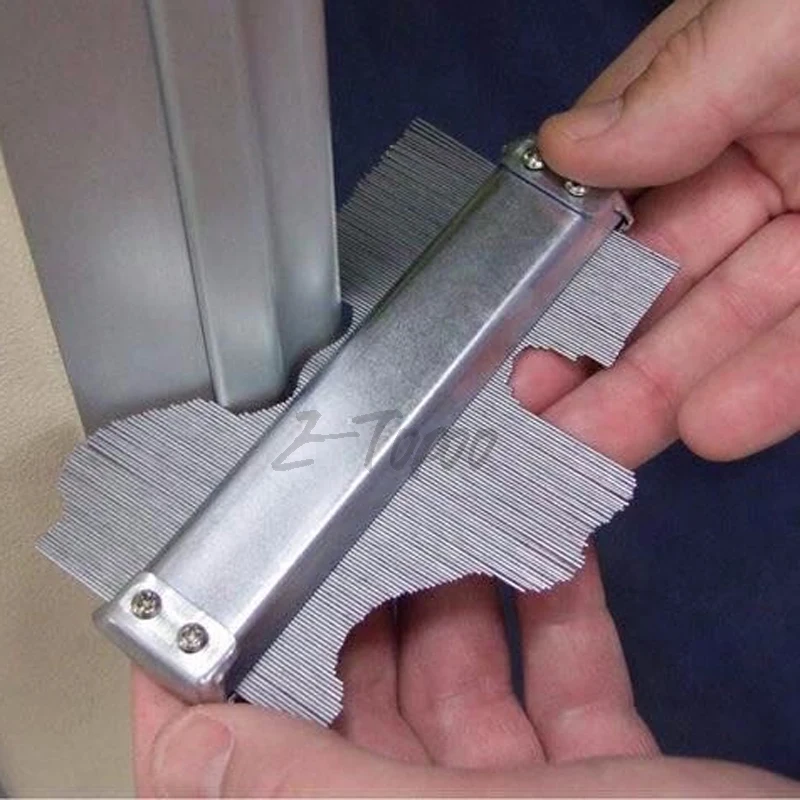 Imagem -03 - Metal Contour Duplicator Gauge Preciso Contour Duplicator Ferramenta de Medição Ferramenta Carpenter 6