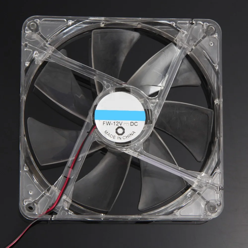 120*120*25 мм, красный светодиод, 12 В постоянного тока, 4 контакта, компьютерный чехол для ПК, радиатор, охлаждение процессора, светодиодная подсветка вентилятора, 10% об/мин, вентилятор 2200 PC