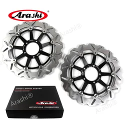 Arashi 1 Pair For DUCATI 848 EVO 2011-2013 CNC Floating Front Brake Discs Brake Rotors For DUCATI 848 EVO 850 2011 2012 2013