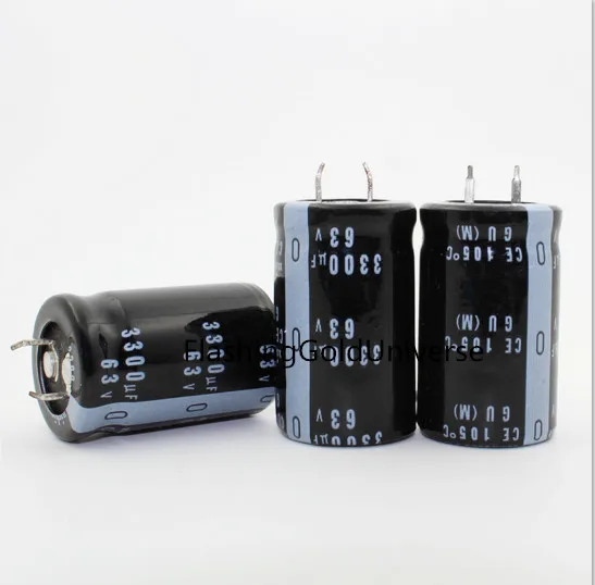 

63V 3300UF 3300UF 63V Electrolytic Capacitors volume: 22X35 best quality