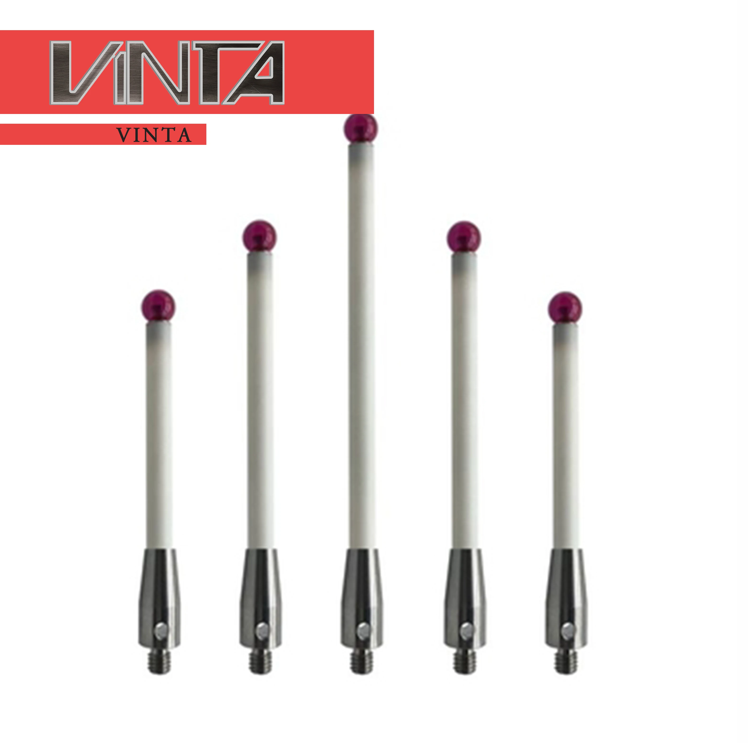 

Ceramic Probe Lever Dial Indicator Ruby Measuring Tip Head 1pcs/lot CNC M4 CMM Needle Non-magnetic Gauge Pin Rod