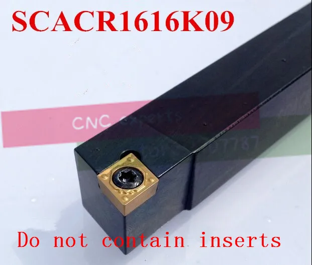 SCACR1616K09 16*16mm Metal Lathe Cutting Tools Lathe Machine CNC Turning Tools External Turning Tool Holder S-Type SCACR/L