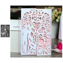 Couple Wedding Dies Metal Cutting Dies Stencil for DIY Scrapbooking Album Paper Cards Decorative Crafts New 2019 Diecuts