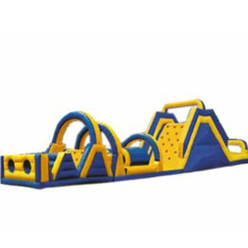 Inflatable combination obstacle course | Large outdoor interactive game | Safe and durable | Suitable for children and adults