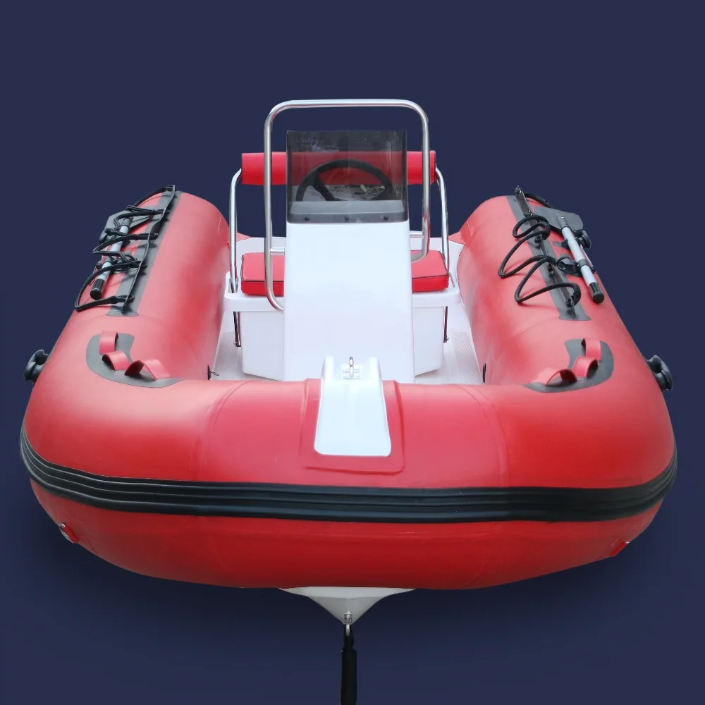 RIB390 5 People Rigid Fiberglass Inflatable Boat