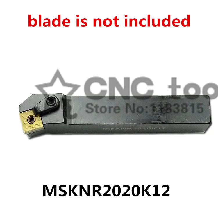 MSKNR2020K12/ MSKNL2020K12 터닝 공구 홀더, CNC 공구 홀더, 외부 선삭 공구, SNMG120404 인서트 용 선반 절삭 공구