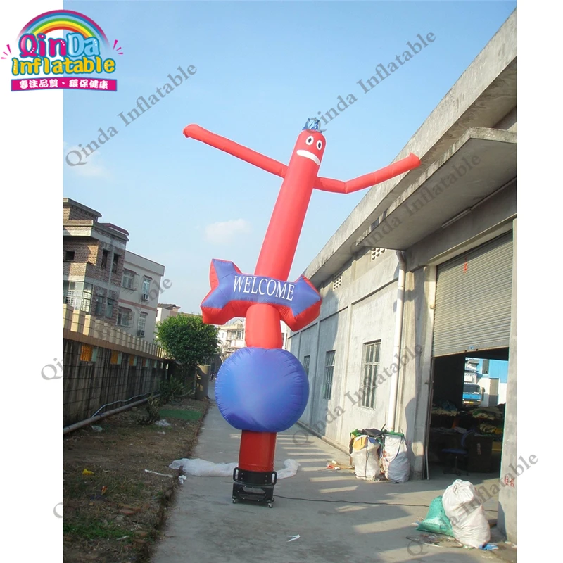 

4m Height Inflatable Air Dancer Costume For Advertisement,one Tube Wacky Waving Inflatable Tube Man