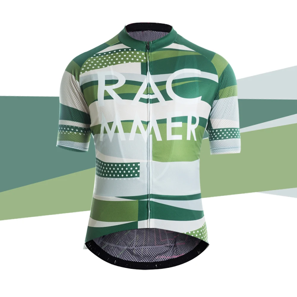 Racmmer 2018 Quick Dry Cycling Jersey Summer Men Mtb Bicycle Short Clothing Ropa Bicicleta Maillot Ciclismo Bike Clothes #DX-63