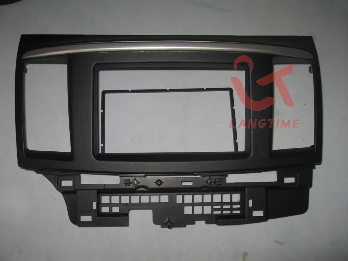 Car refitting DVD frame,DVD panel,Dash Kit,Fascia,Radio Frame,Audio frame for 2010 Mitsubishi Galant Fortis and Lancer X,2DIN