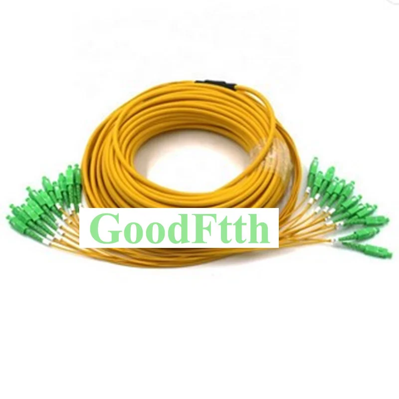 Fiber Patch Cord SC-SC APC SM 12 Cores Trunk Breakout 2.0mm GoodFtth 100m 150m 200m 250m 300m 350m 400m 450m 500m 1000m