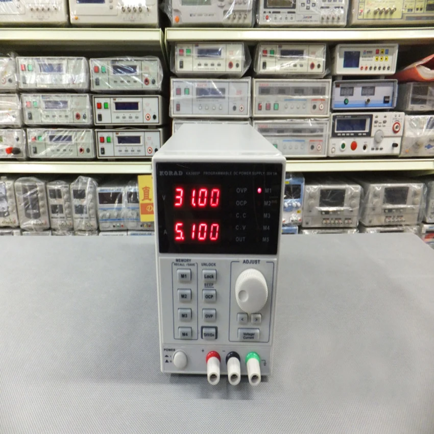 

KA3005P -30V 5A DC Linear Power Supply Programmable Precision Adjustable Digital Regulated Lab Grade