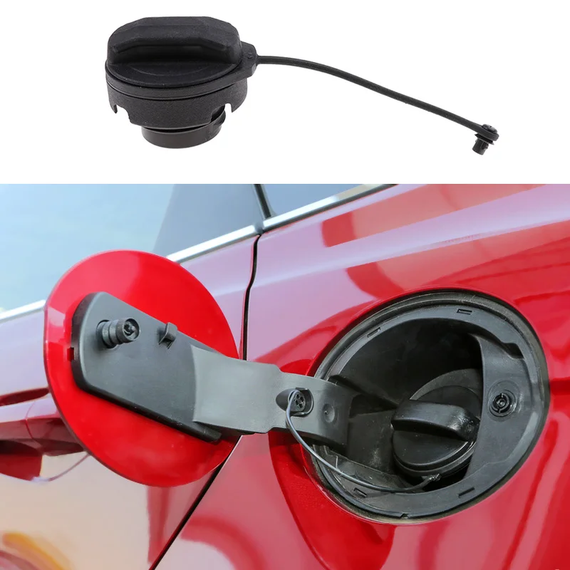 1 Pcs Universal Auto Car Fuel Filler Tank Cover Cap For VW Bora Golf 4 MK4 Passat B5 Repalce 1J0201553 Car Gas Cap Accessories