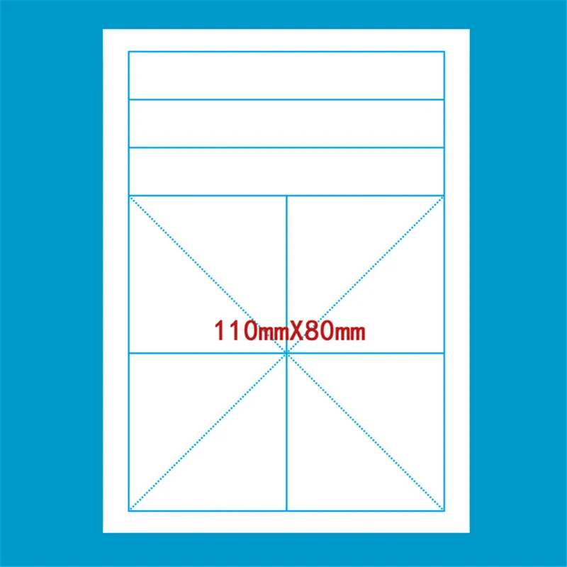 Weiße Leere grid reis Tragbare notebook schriftlich pinyin Chinesische zeichen karten, pack von 2, größe 11cm * 8cm,100 blätter in insgesamt