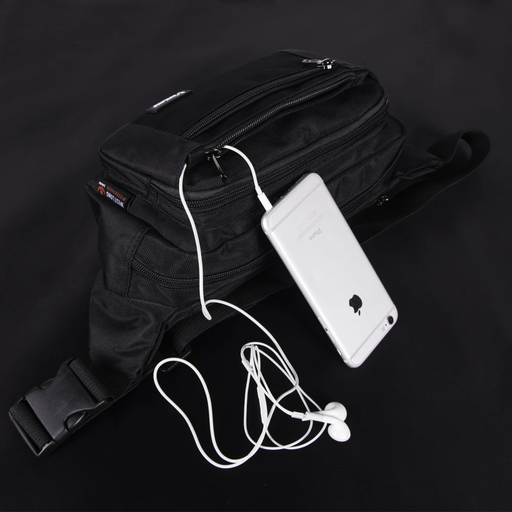 Fashion Waist Pack Casual Functional Men Waterproof Fanny Women Belt Bum Male Phone Wallet Pouch Bags Unisex 3935