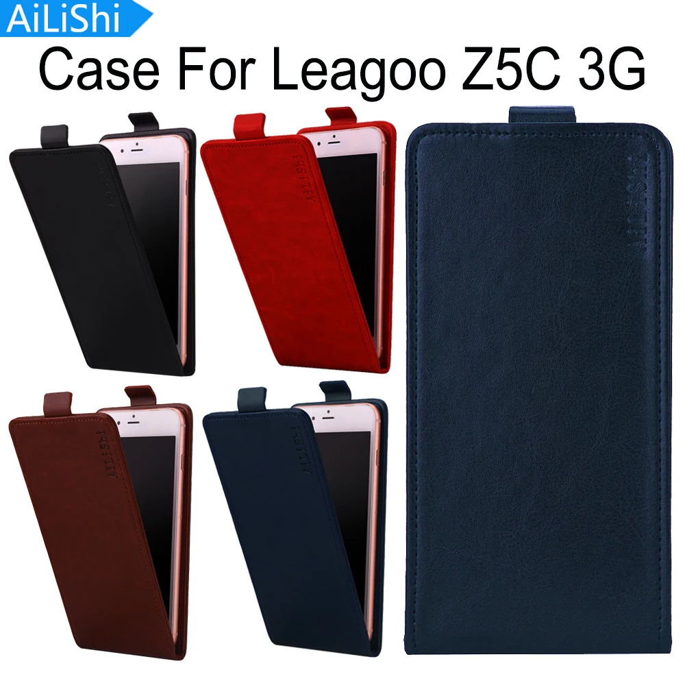 AiLiShi For Leagoo Z5C 3G Case Luxury Fashion PU Protective Cover Skin Top Quality Up And Down Flip Leather Case With Card Slot