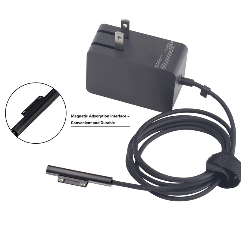 24W 15V 1.6A Latpop AC Charger Adapter Cable For Microsoft Surface Pro 4 M3 1735 Tablet Power Supply Charger