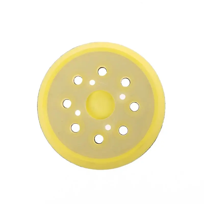 5 Inch 8 Hole Replacement Sander Pad Sander Hook & Loop Replacement Sanding Pad Electric Grinder Power Tool Round-shaped 517A