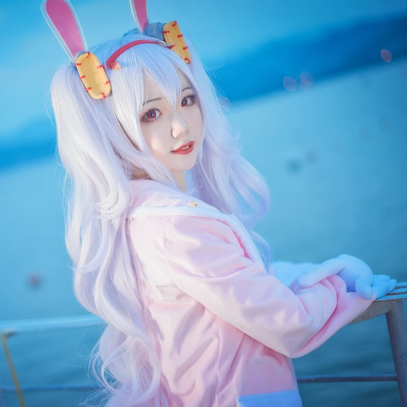 Game Rafi Cosplay Kleding Set Laffey Cosplay Kostuum Vrouwen Uniform Rokken Pakken Voor Halloween Feest