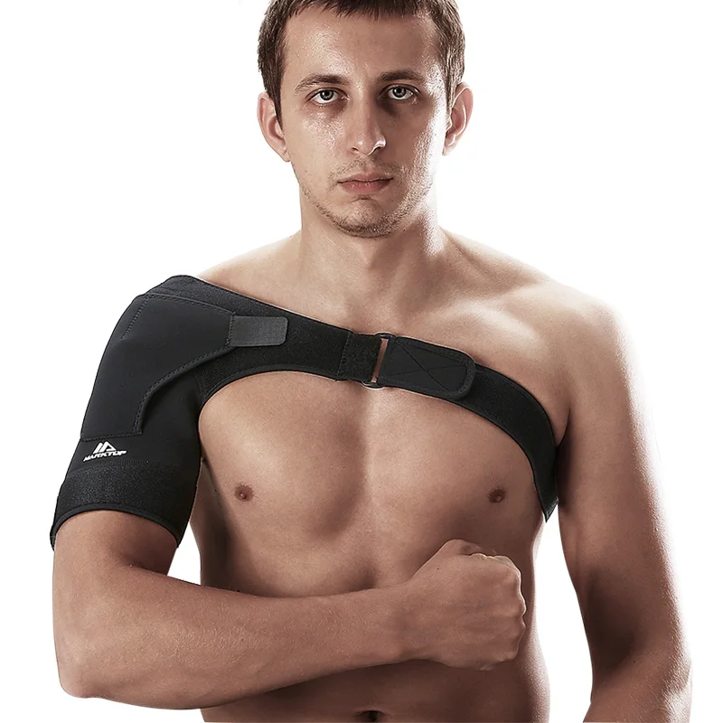 

Marktop Breathable Shoulder Protection Elastic Bandage Shoulder Supports Sports Tape Single Shoulder Protector Adjustable M5056