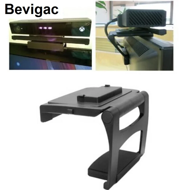 Bevigac Sensor Camera TV Clip Monitor Mount Dock Stand Holder Bracket For Microsoft Xbox X box One 1 Kinect 2.0 Accessories