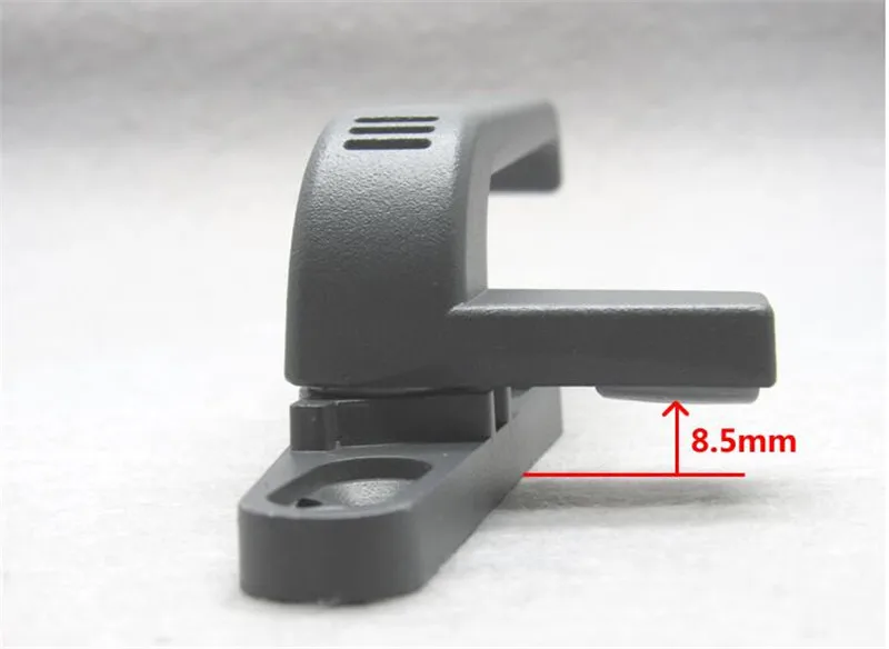 Aluminum push window handle inside door lock handle image 6