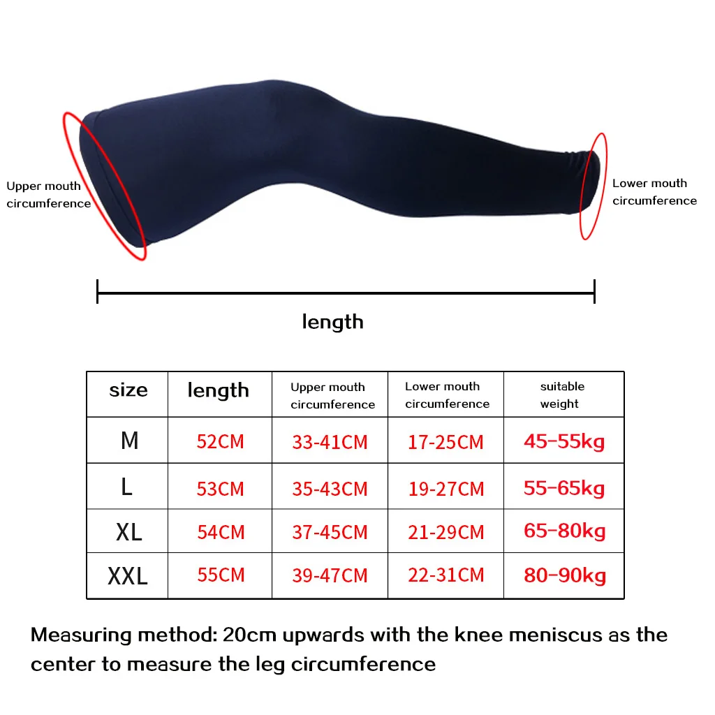 1PC Compression Sleeves Knee Pads Men Basketball Brace Elastic Kneepad Protective Gear Foam Support Volleyball Support