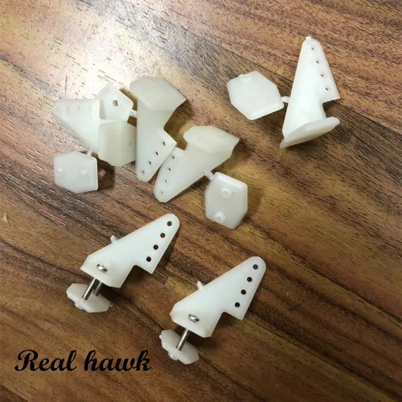 20 Sets/lot With Screws Pin Horns 18x26 4hole L18xW13xH26 RC Airplanes Parts Electric Planes Foam Aeromodelling