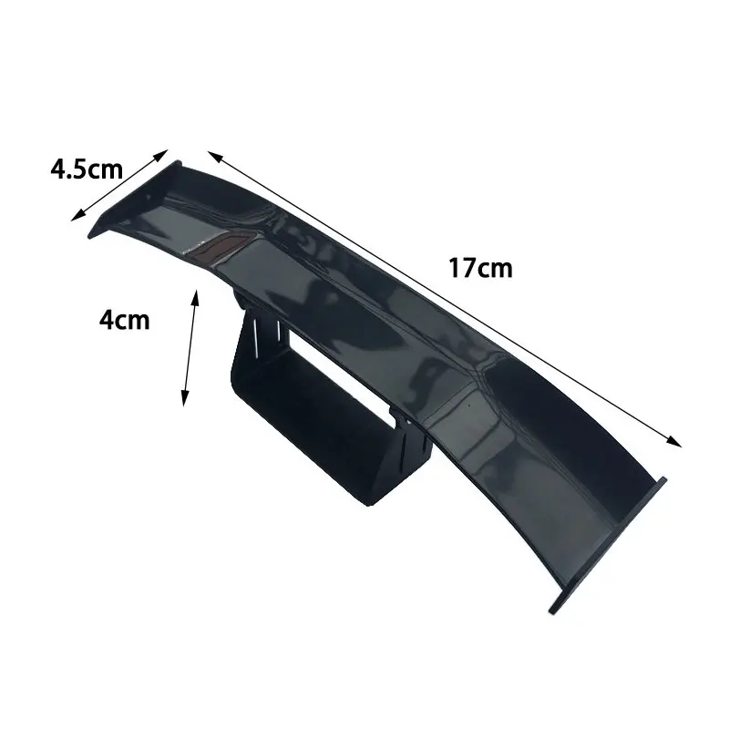 Car Styling Universal Car Tail Wing GT Carbon Cheap Spoiler Mini Auto Fiber Decoration Interior Accessories Ornaments RS3-LKT018