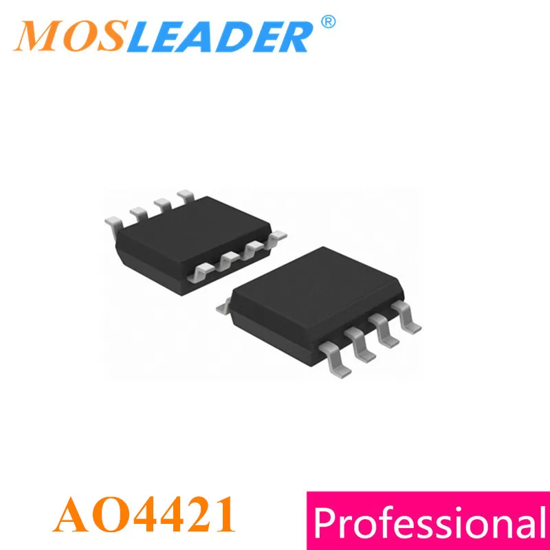 Mosleader AO4421 SOP8 100PCS P-Channel 60V 6.2A Made in China High quality like original