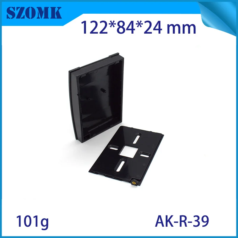 4Pcs122*84*24mm szomk enclosure for electronic plastic device case abs plastic RFID equipment enclosure sensor housing