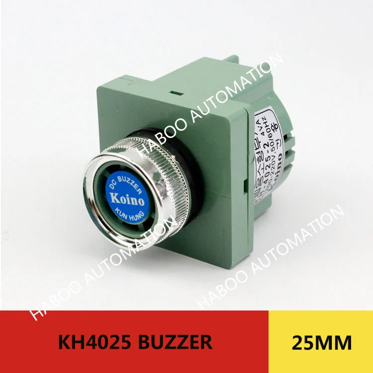 

5pcs packing buzzer Koino 25mm KH-4025-2 fire alarm buzzer 12v 24V 220V