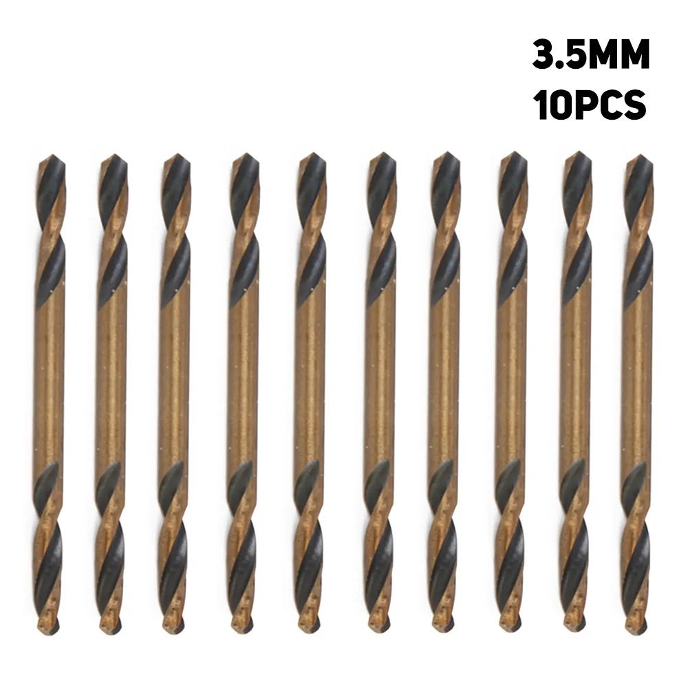High Quality 10pcs mini 3-5.2mm Twist Drill Bit saw set Open Shallow Hole Spiral HSS cobalt Double End metal Woodworking Tools