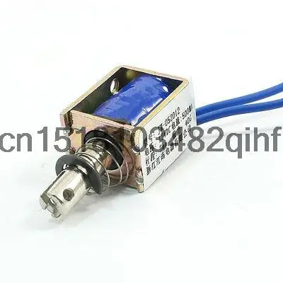 

DC 12V 500mA 7mm 40g Open Frame Electric Lifting Solenoid Electromagnet