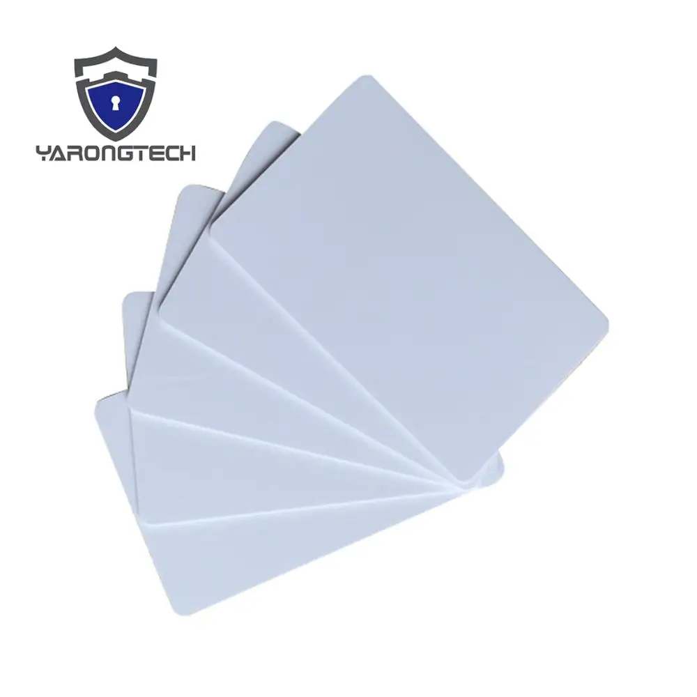 13.56mhz blank plastic RFID 4k contactless smart card -1000pcs