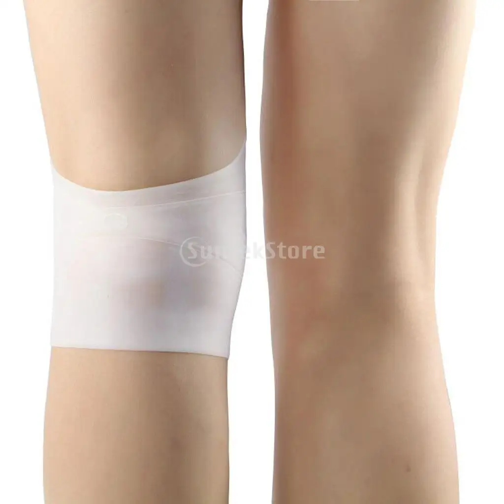 1 Pair Soft Silicone Gel Kneecaps Knee Pad Brace Kneepad Support Wrap Guard Strap Knee Joint Pain Patella Stabilizer