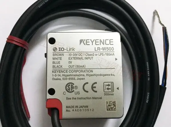 KEYENCE sensor LR-W500 brand new original authentic