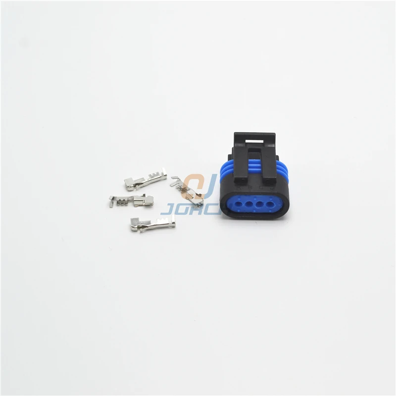 10 kits pcs per lot 4 pin dephi 12162188 waterproof automobile connector plug with
