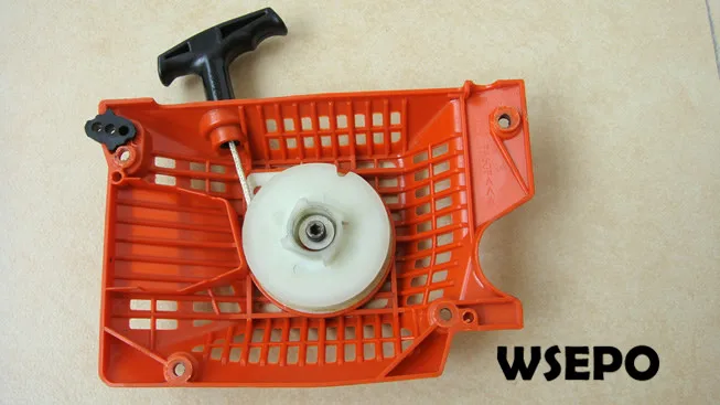 Top Quality! Pull Recoil Starter Assy for 45CC Universal Gasoline/Petrol 2 Stroke Small Chainsaw/Wood Spliter