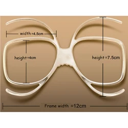 Stgrt Anti-fog Prescription Ski Goggles Rack Can Put Diopter Lens At Universal Size Skiing Mirror Myopic Inner Frame