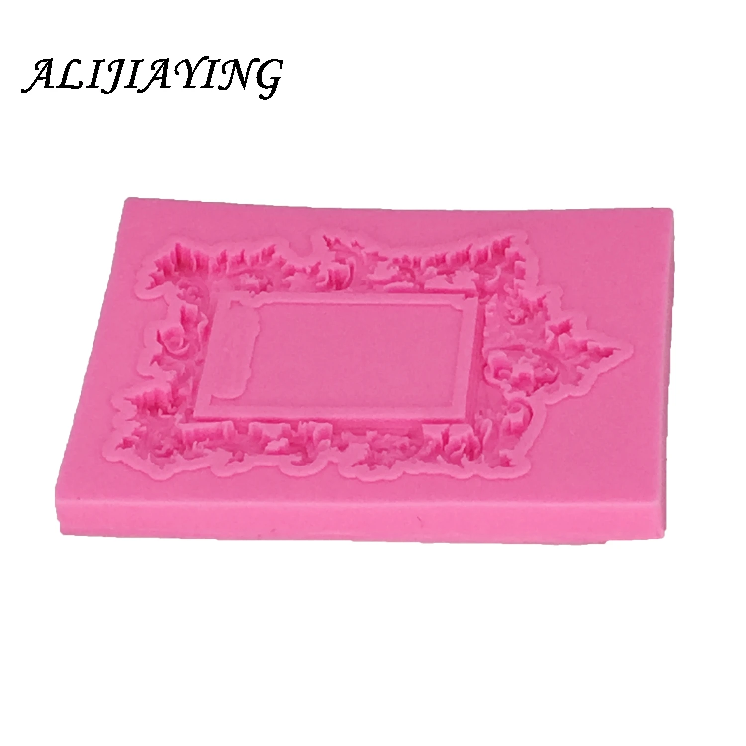 1Pcs DIY Vine shape Frame 3D Silicone Mold Craft Mold Fondant Cake Decorating Tools Chocolate Candy Gumpaste Molds D1019