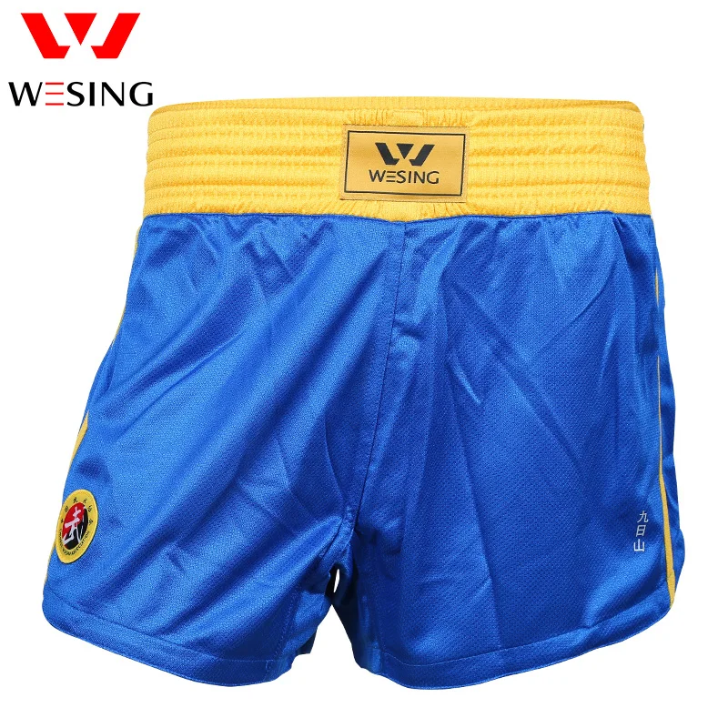 Wesing Adults Children Sanda Training Shorts Muay Thai Pants Clothing Boxing Shorts MMA Match Large Size 4XL