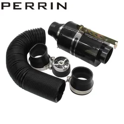 Universal Racing Carbon Fiber Cold Feed Induction Kit  Carbon Fiber Air Intake Kit Air Filter Box with Fan