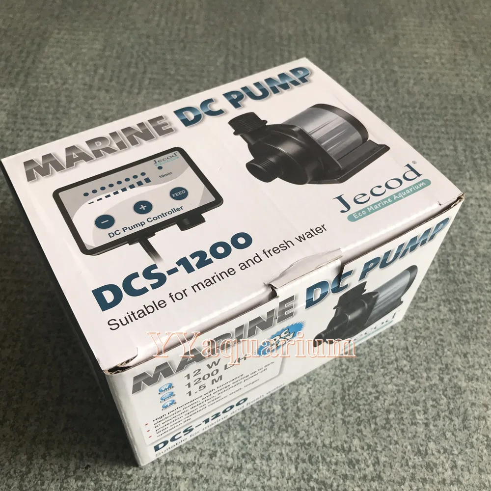 NEW JEBAO DCS1200 DCS2000 SUBMERSIBLE WATER PUMP W/ SMART CONTROLLER FISH TANK MARINE PONDS DC ECO PUMP AQUARIUM 110V 220V