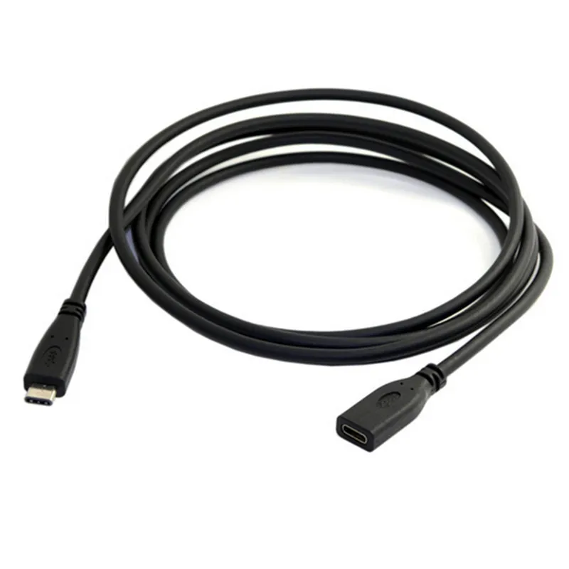USB 3.1 Loại C USB-C Nam Đến Nữ Dữ Liệu Cáp Nối Dài Cho Laptop & Macbook & Máy Tính Bảng & Điện Thoại Di Động 200Cm