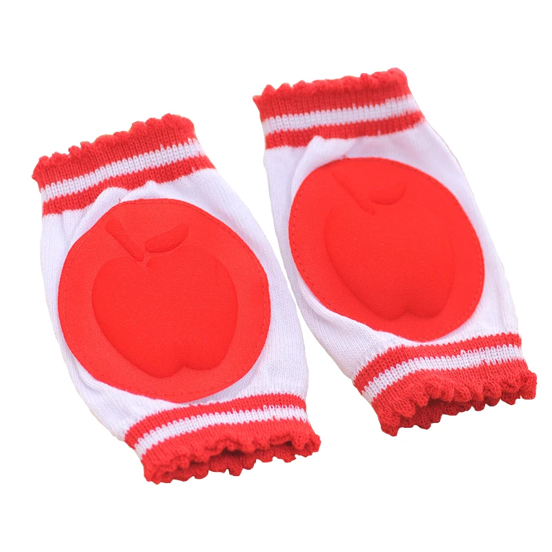 1Pair Baby Boys Girls Kneepad Cozy Cotton Breathable Sponge Children Knee Pads Children Learn To Walk Best Protection