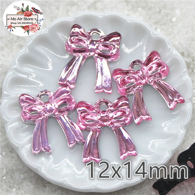 100 pezzi stile bowknot strass acrilici baby shower decorazione prima festa di compleanno muslimah