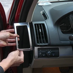 Voor Land Rover Freelander 2 2007-2015 Auto Styling Abs Chrome Interior Air Vent Cover Trim Frame Decoratie Auto accessoires